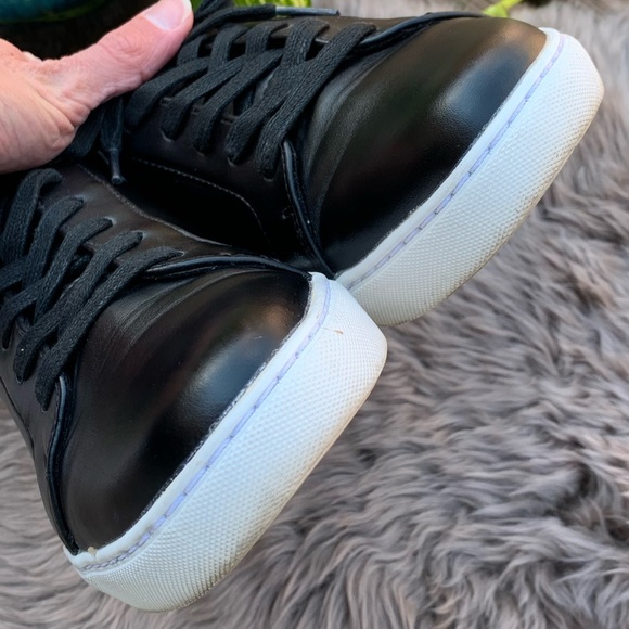 Kenneth Cole Reaction Joey Sneaker Black/Silver 10 - Picture 5 of 8